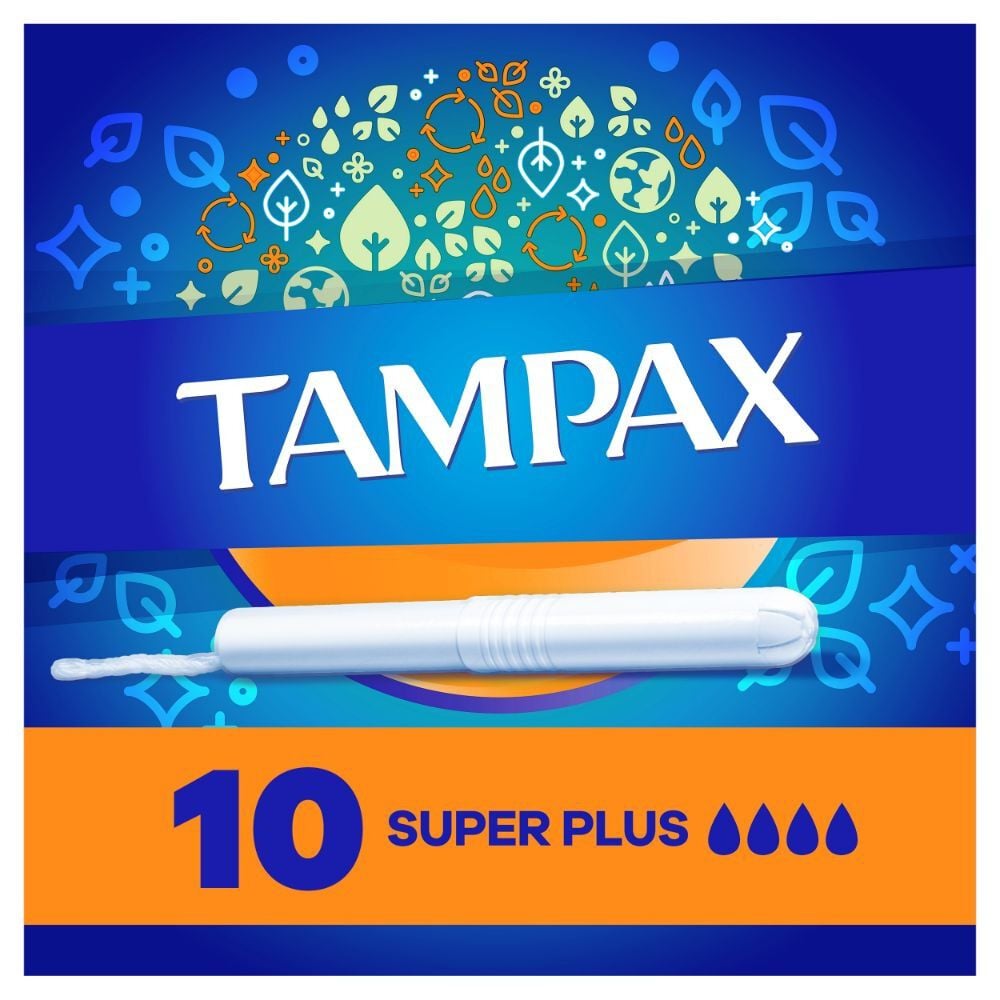 Tampón Super Plus Flujo Muy Intenso 10 Unidades