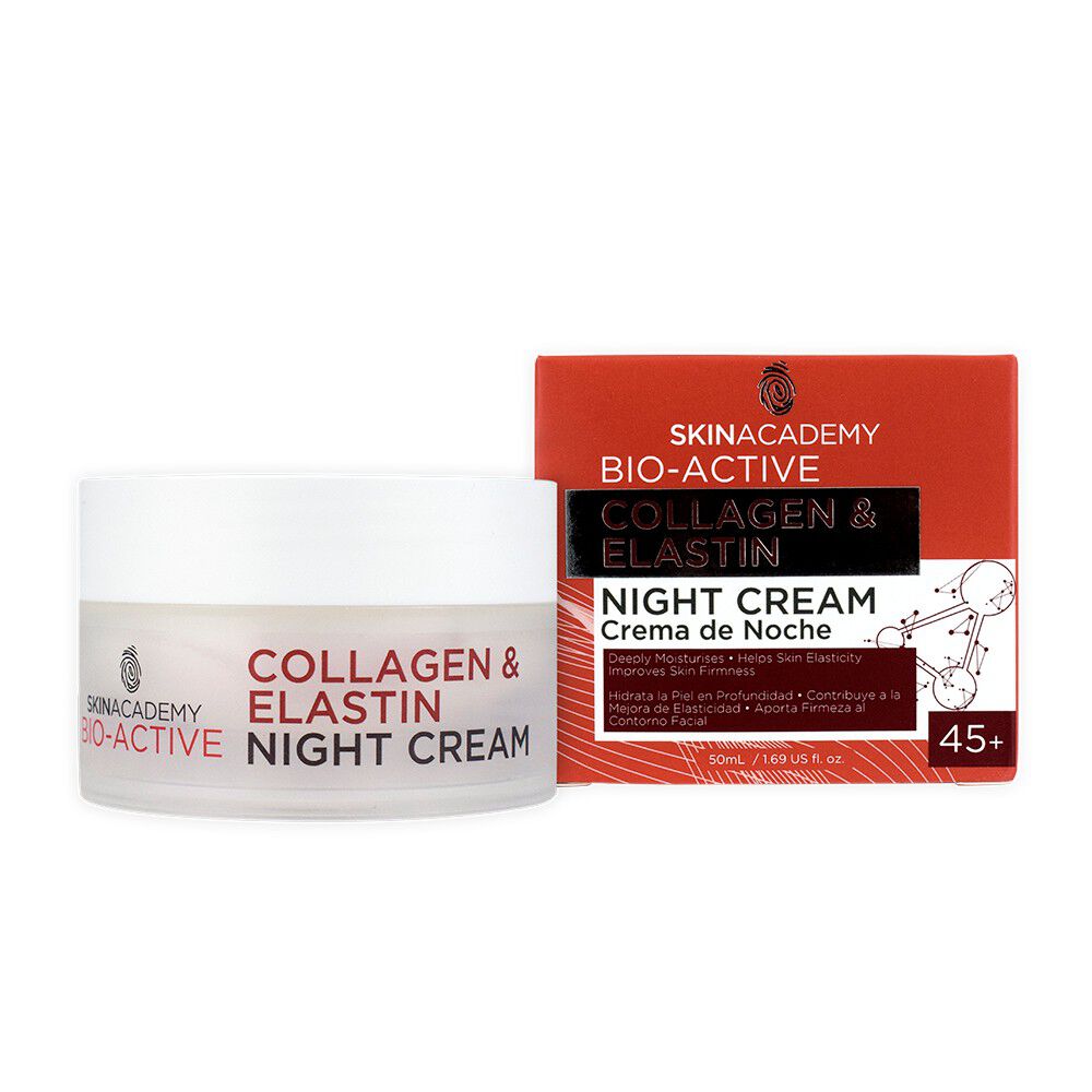 Crema-Noche-Antiarrugas-45+-Collagen-&-Elastin-50-mL-imagen-2