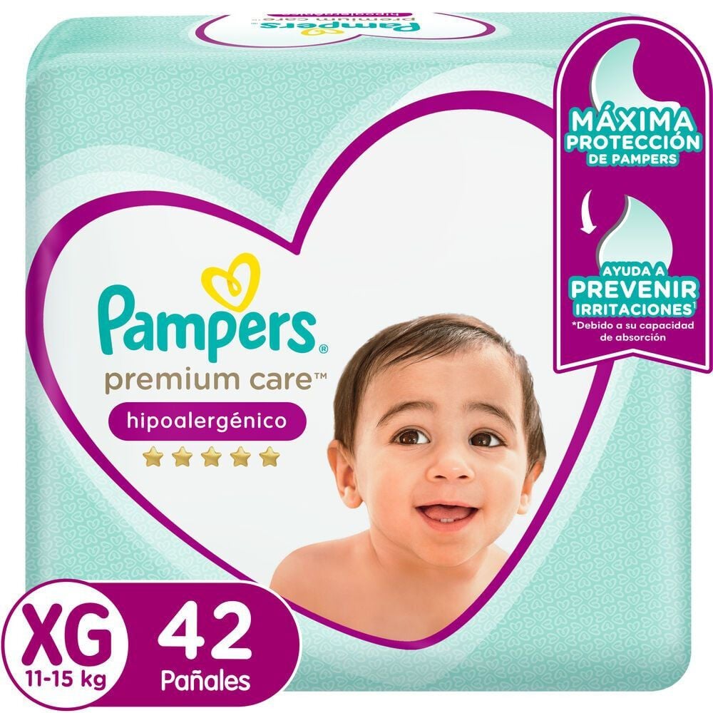 Premium Care Pañales Desechable Xg (11-15Kg) X42