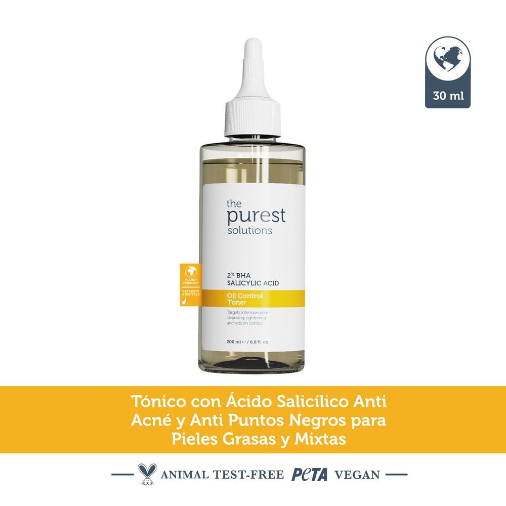 Tónico-Matificante-2%-Bha-Ácido-Salicílico-200ml-imagen-1