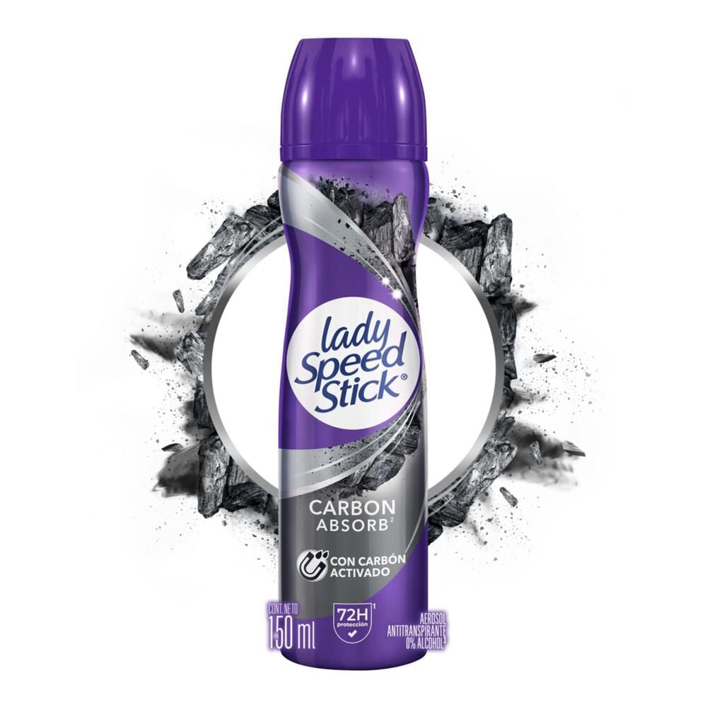 Desodorante en Spray  Carbon Absorb 91 g