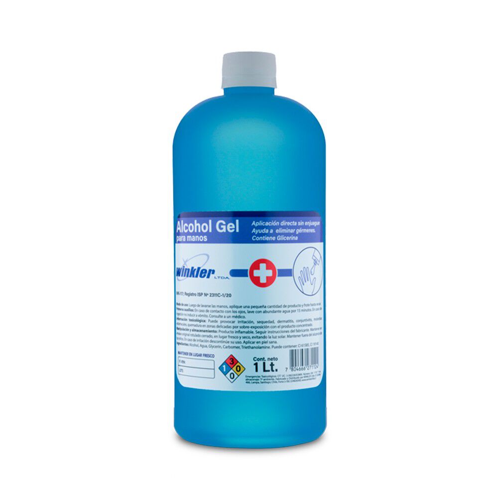 Alcohol Gel con Aloe Vera Sin Enjuague 1000 mL image number null