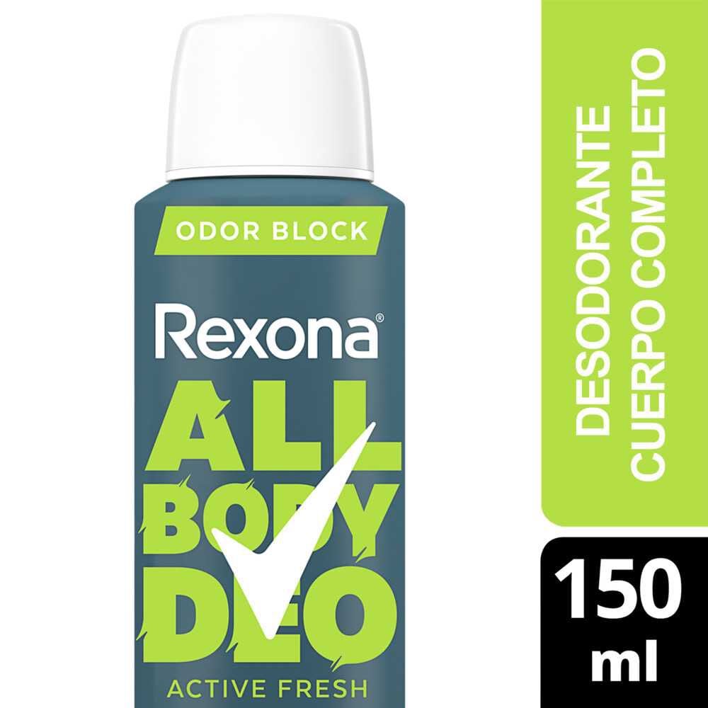 All Body Deo Aerosol Active Fresh 150ml