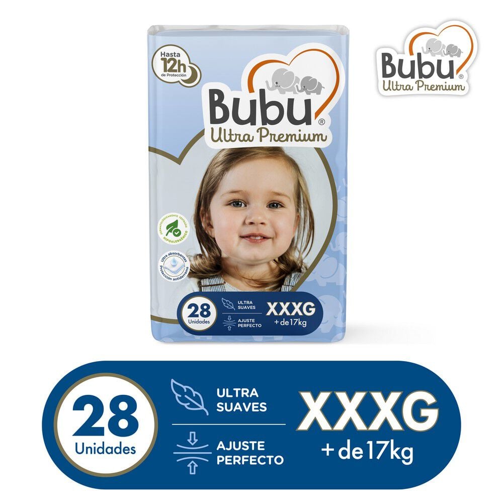 BUBU PAÑ.ULT.PREM.XXXG.28