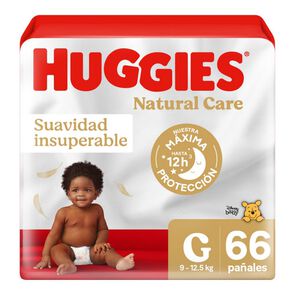 Pañal-Huggies-Natural-Care-G-66-unidades-imagen