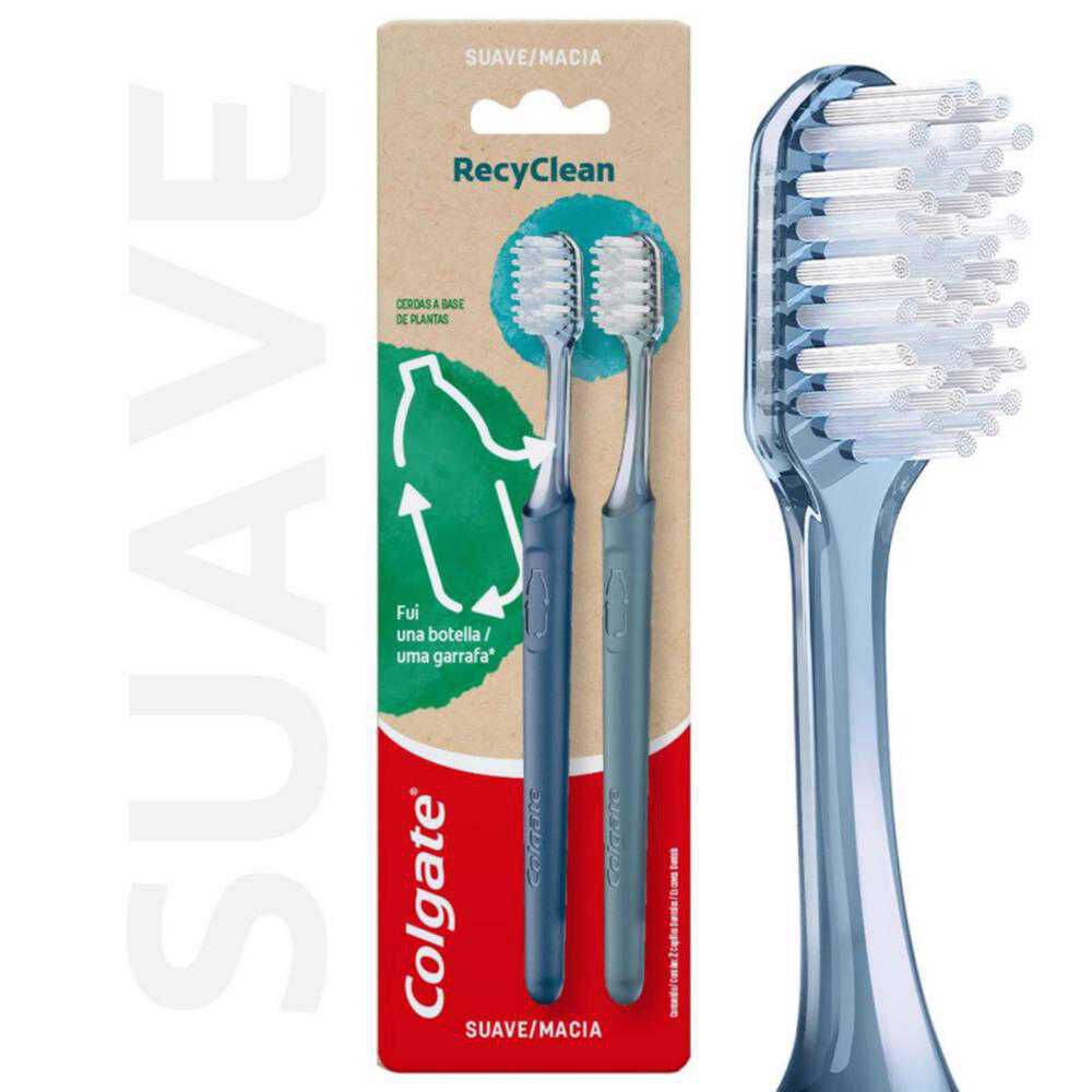 Cepillo de Dientes Recyclean 2un