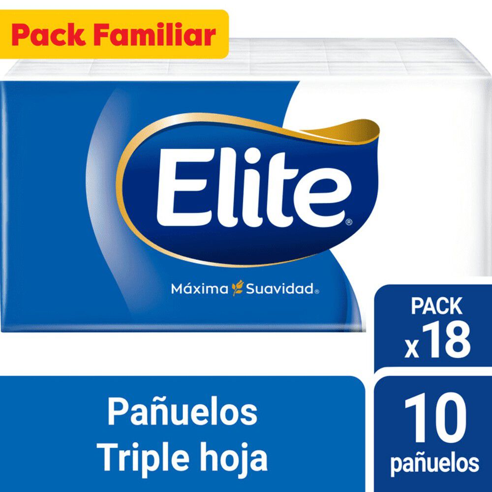 Pack Pañuelos Desechables 18 Unidades