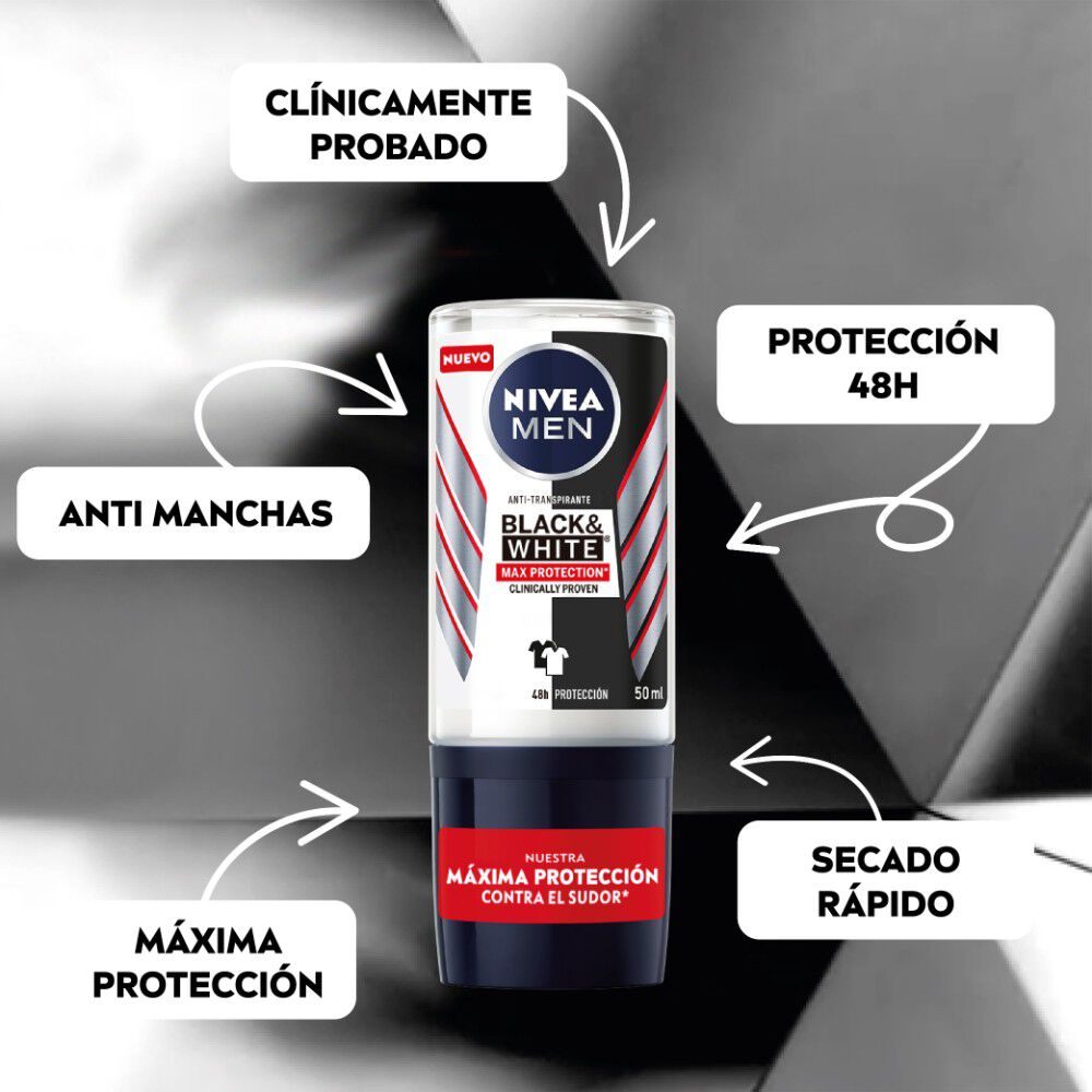 Desodorante-Roll-On-Men-Invisible-Black-&-White-Max-ProtecciÛn-50-mL-imagen-2