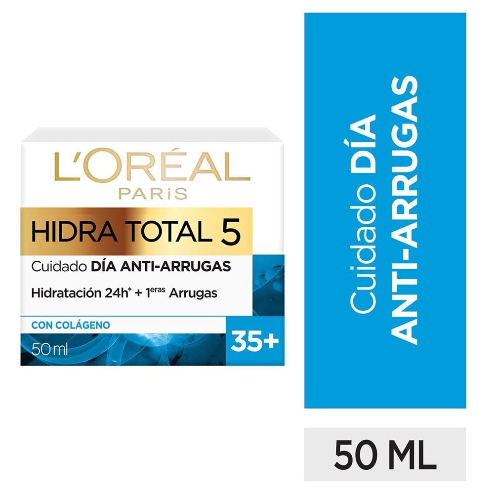 Crema de Día Anti-Arrugas + 35 Hidra-Total 5 50 mL