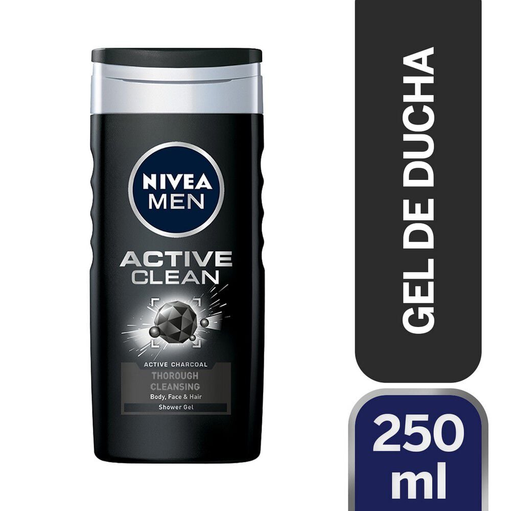 Gel de Ducha Nivea Men Active Clean 250 mL