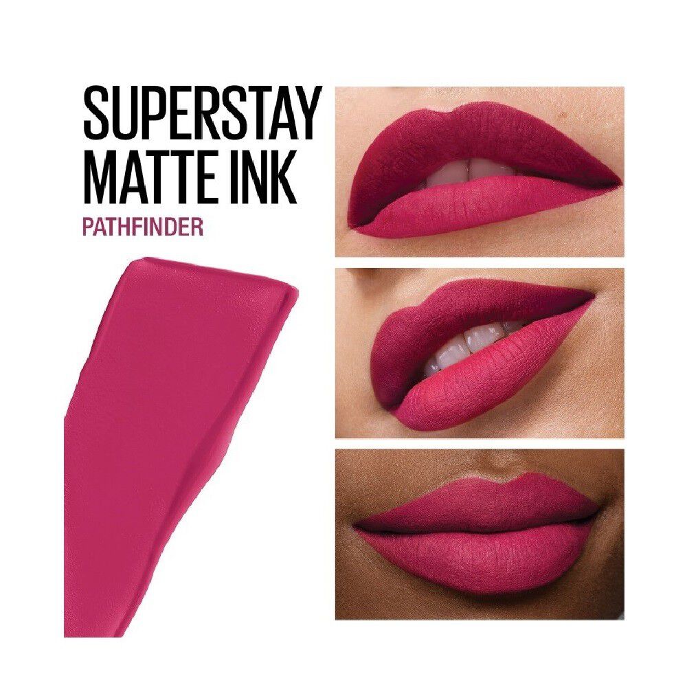 Kit Maybelline: 5 Labiales Super Stay Matte Ink Acabado Mate Color