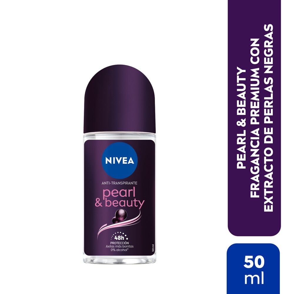Desodorante Roll on Pearl & Beauty Black 50 ml