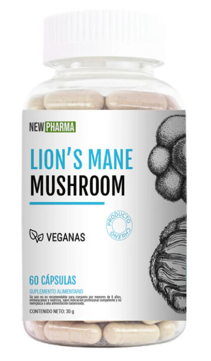 NewPharma Melena de León en Cápsulas