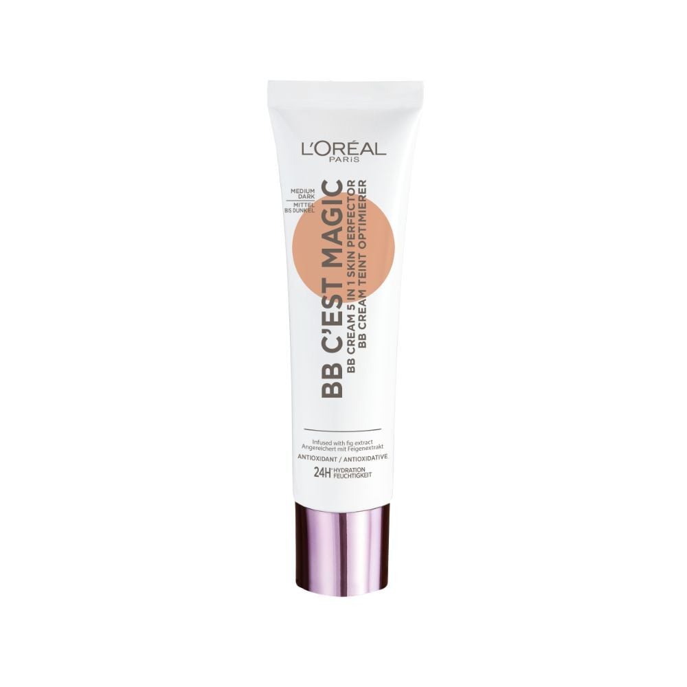 Bb Cream 5 en 1 Perfeccionador de Tez 24Hrs.Hidratación Medium Dark 30 mL