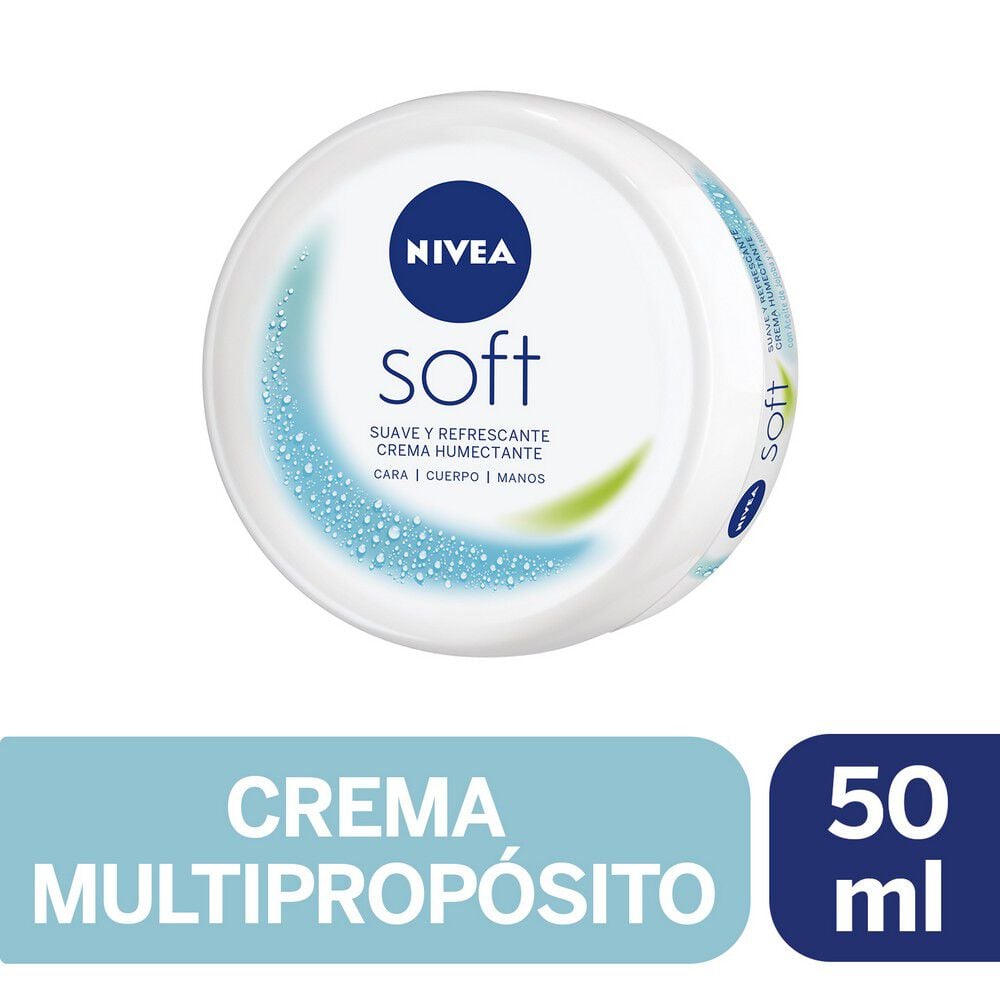 Crema Multipropósito Soft Cara Manos Cuerpo 50 Ml
