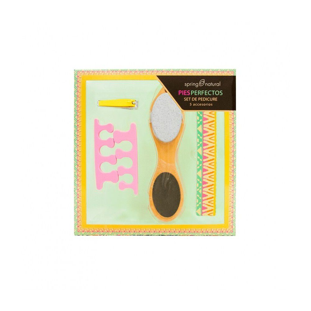 Set-Pies-Perfectos-Lima-Pies-+-Lima-Uñas-+-Separador-Dedos-+-Cortaúñas-imagen