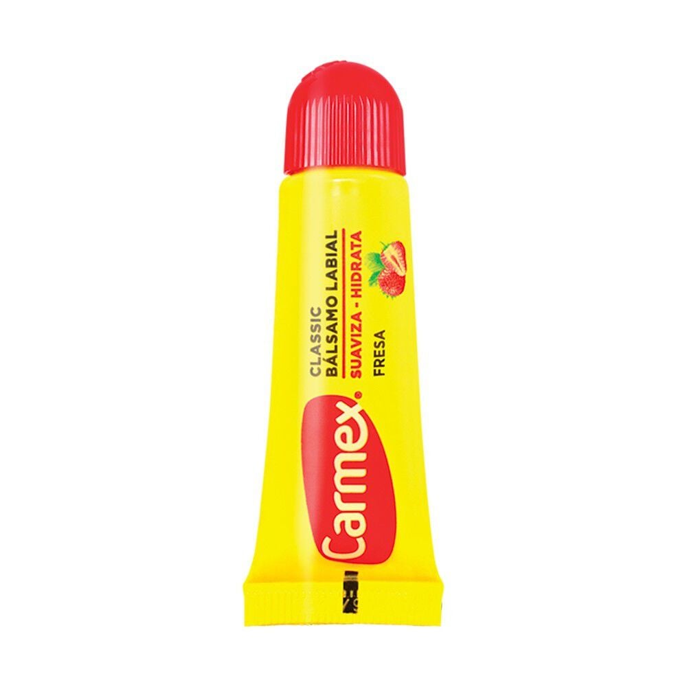 Bálsamo Labial Frutilla en Tubo para Labios Secos y Agrietados 10 Gr