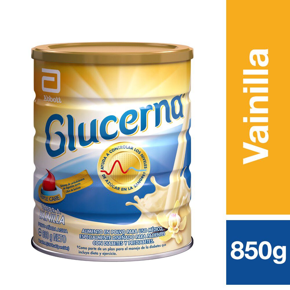 Suplemento en Polvo para Diabeticos Sabor Vainilla 850 Gr