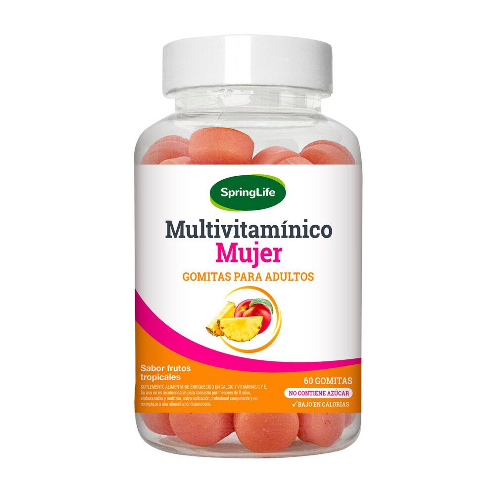 Multivitamínico-60-gomitas-Mujer,-sabor-frutos-tropicales-imagen