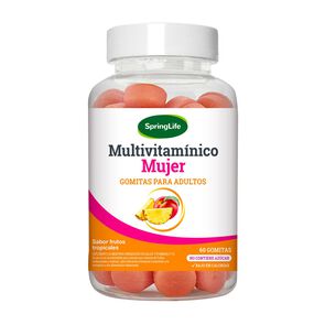 Multivitamínico-60-gomitas-Mujer,-sabor-frutos-tropicales-imagen
