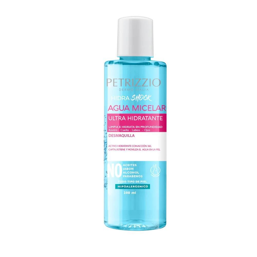 Agua Micelar Ultra Hidratante HidraShock 200 ml