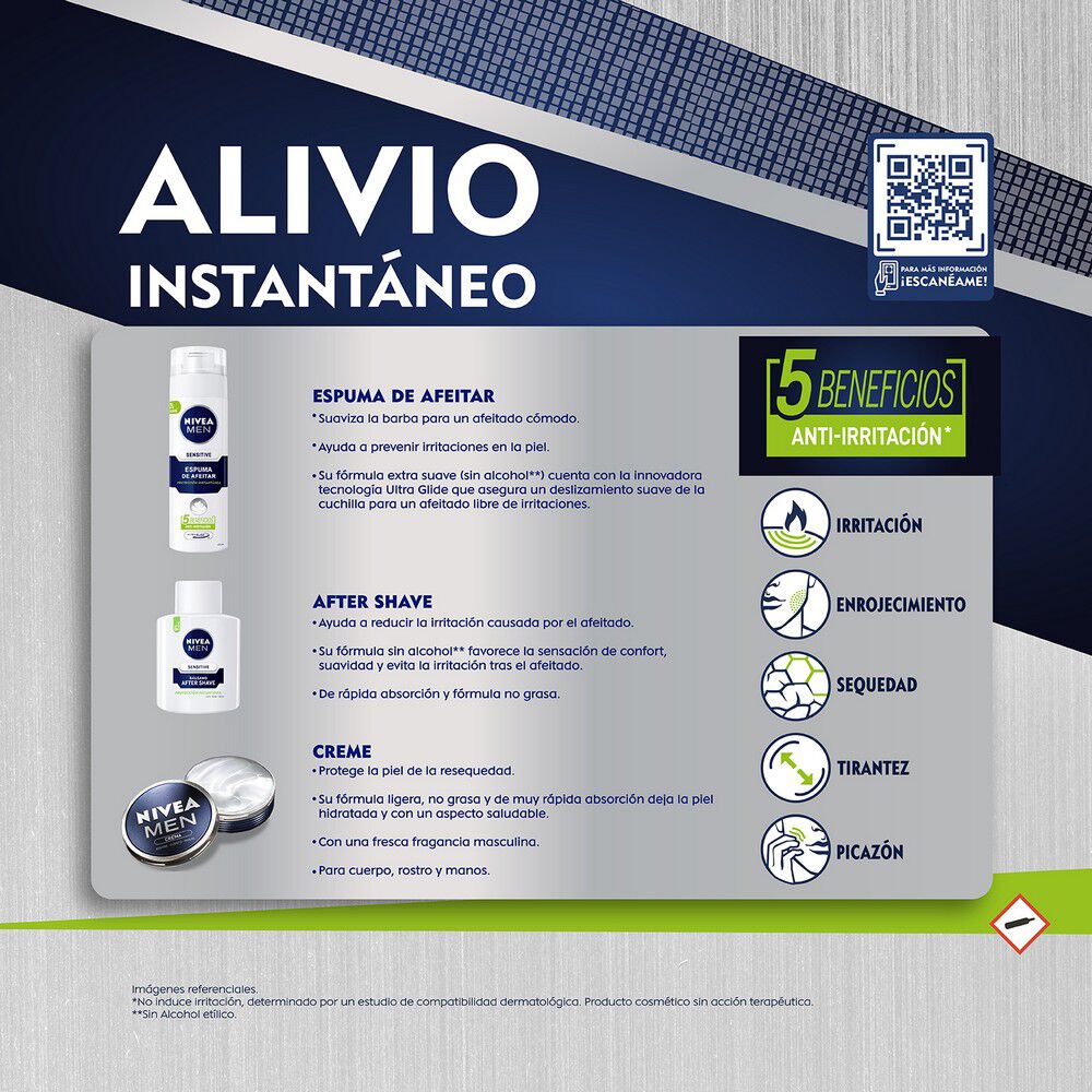Pack-NIVEA-Men-Sensitive-Bálsamo-After-Shave-100-mL-+-Espuma-de-Afeitar-200-mL-+-Crema-hidratante-150-mL-imagen-5