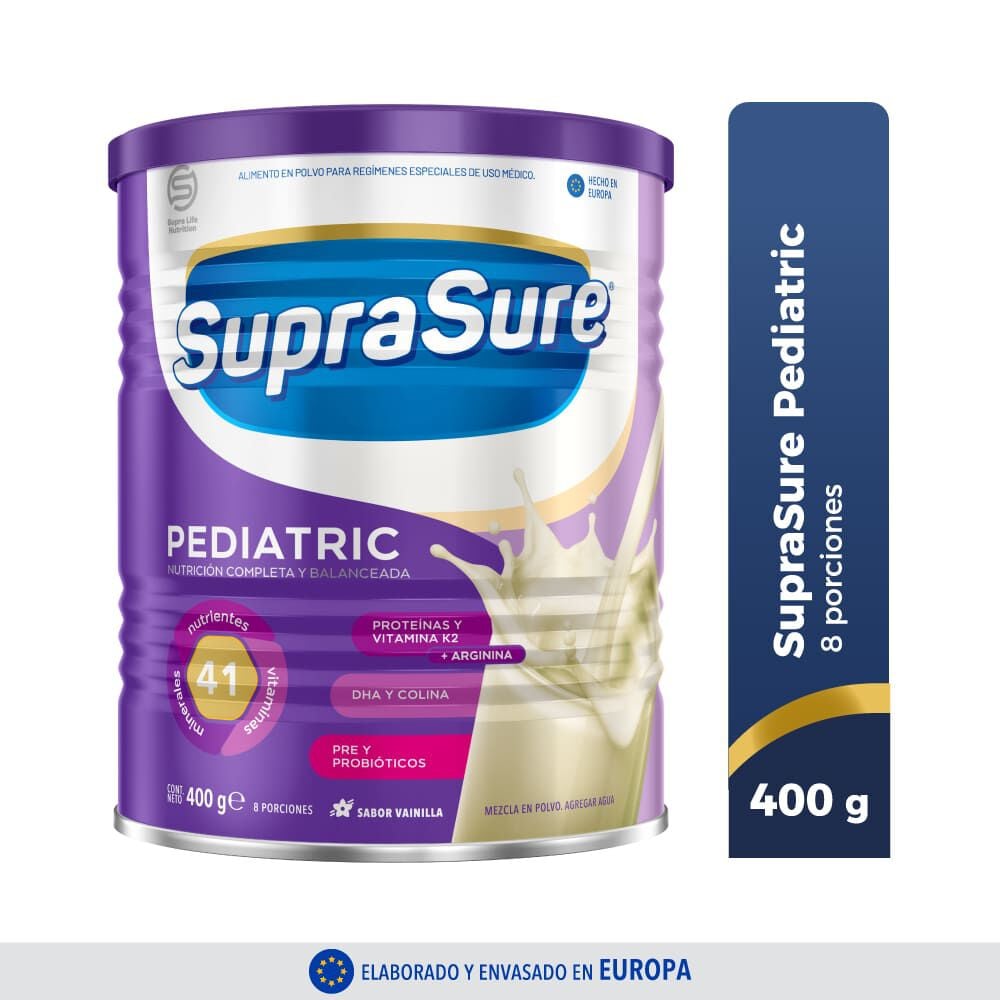 Suplemento en polvo Pediatrico Lata 400gr