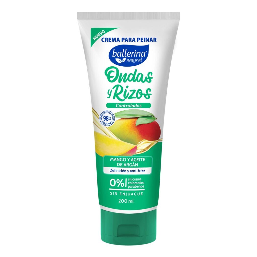 Crema capilar Ondas y Rizos controlados 200ml
