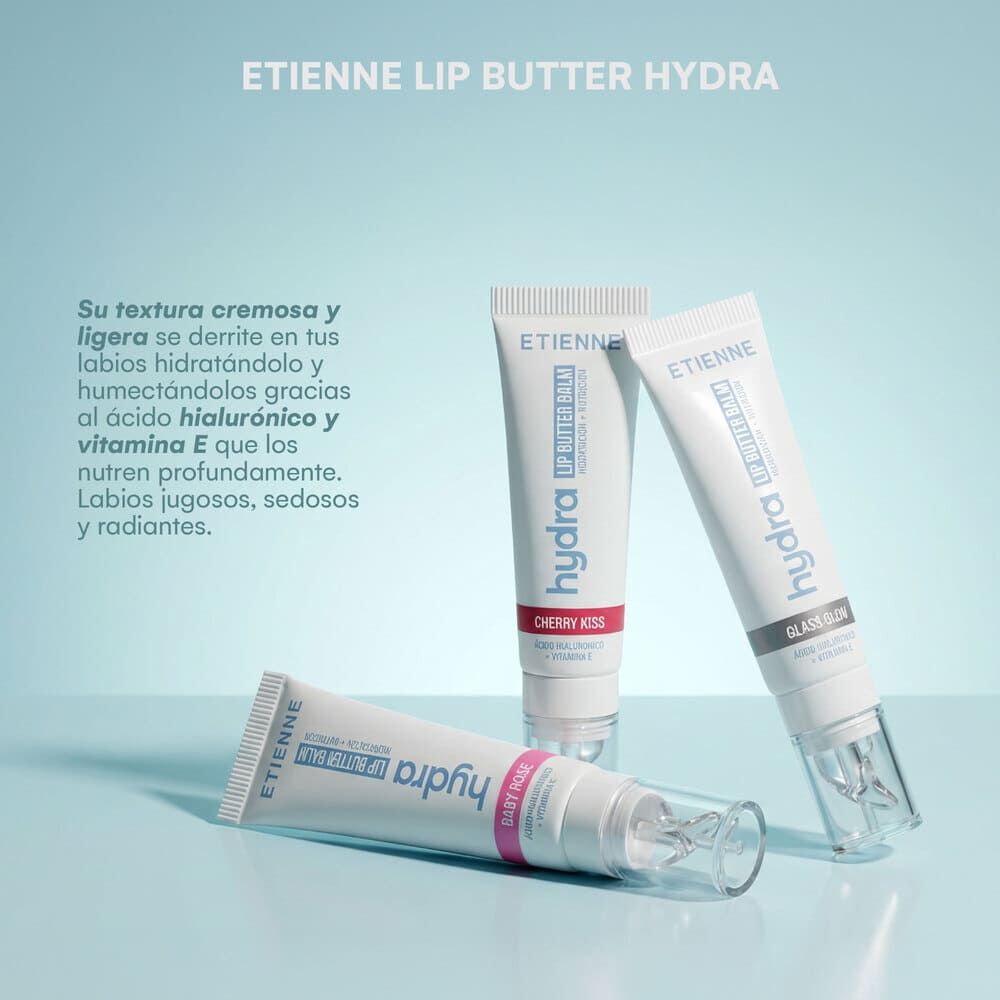 Hydra-Lip-Butter-Balm-Balsamo-Labial-Glass-Glow-C/Acido-Hial+Vit-E-15Gr-imagen-3