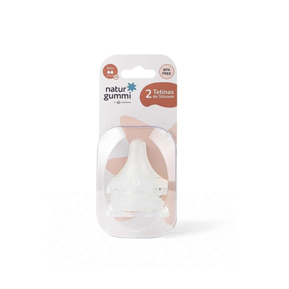 Tetina Silicona Para Mamadera 2Un Talla M