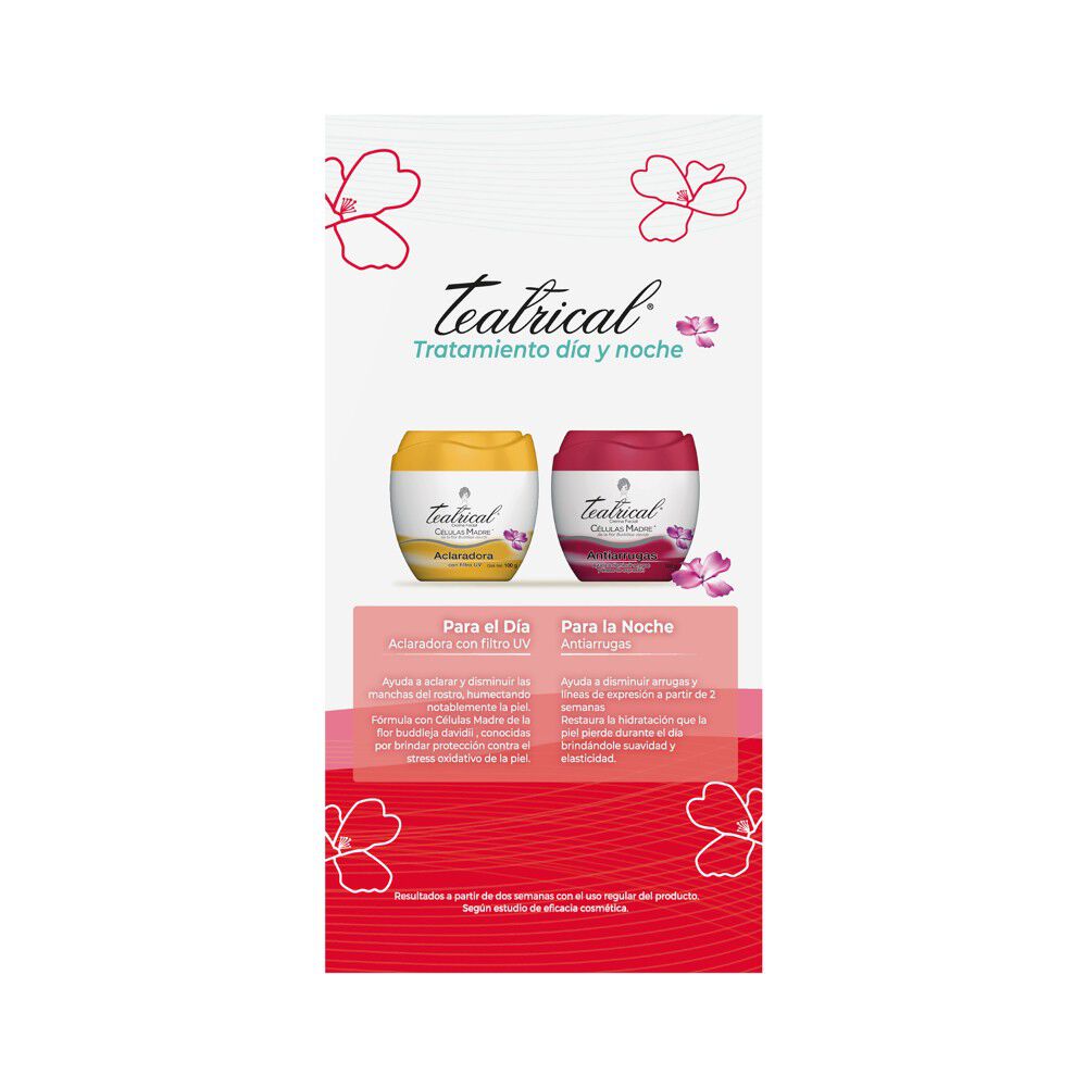 Pack-Crema-Facial-Aclaradora-100Gr-+-Crema-Facial-Antiarrugas-100Gr-imagen-2