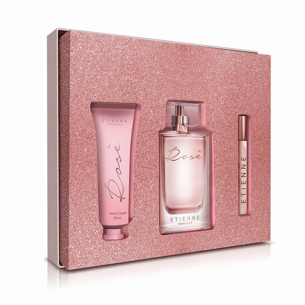 Eau De Parfum Spray Rose 100 mL + Crema Manos 50 mL + Eau De Parfum 10 mL