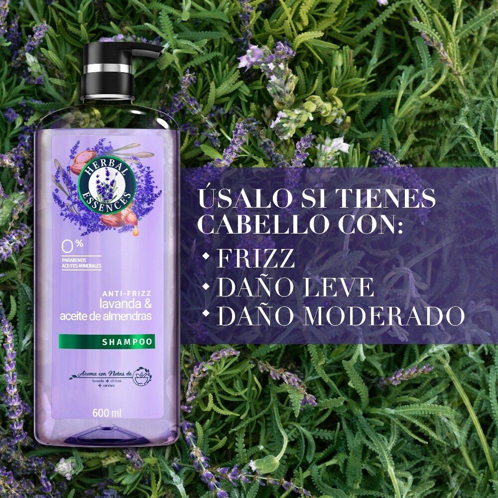 Shampoo-Herbal-Essences-Lavanda-&-Aceite-de-Almendras-600-ml-imagen-3