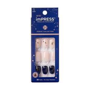 New-Impress-Colección-Zodiaco-Aries-Press-On-Manicure-30-Unidades-imagen