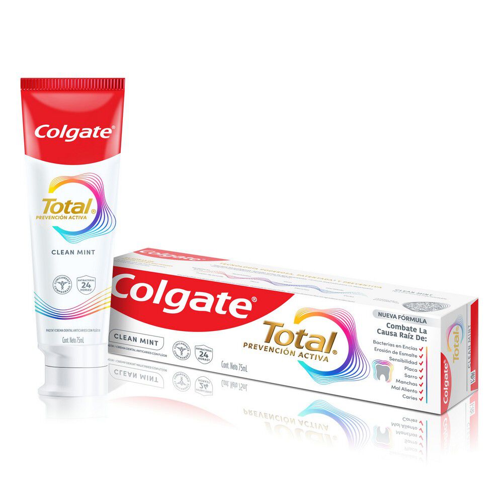 Pasta-Dental-Total-Clean-Mint-con-Flúor-75ml-imagen-2