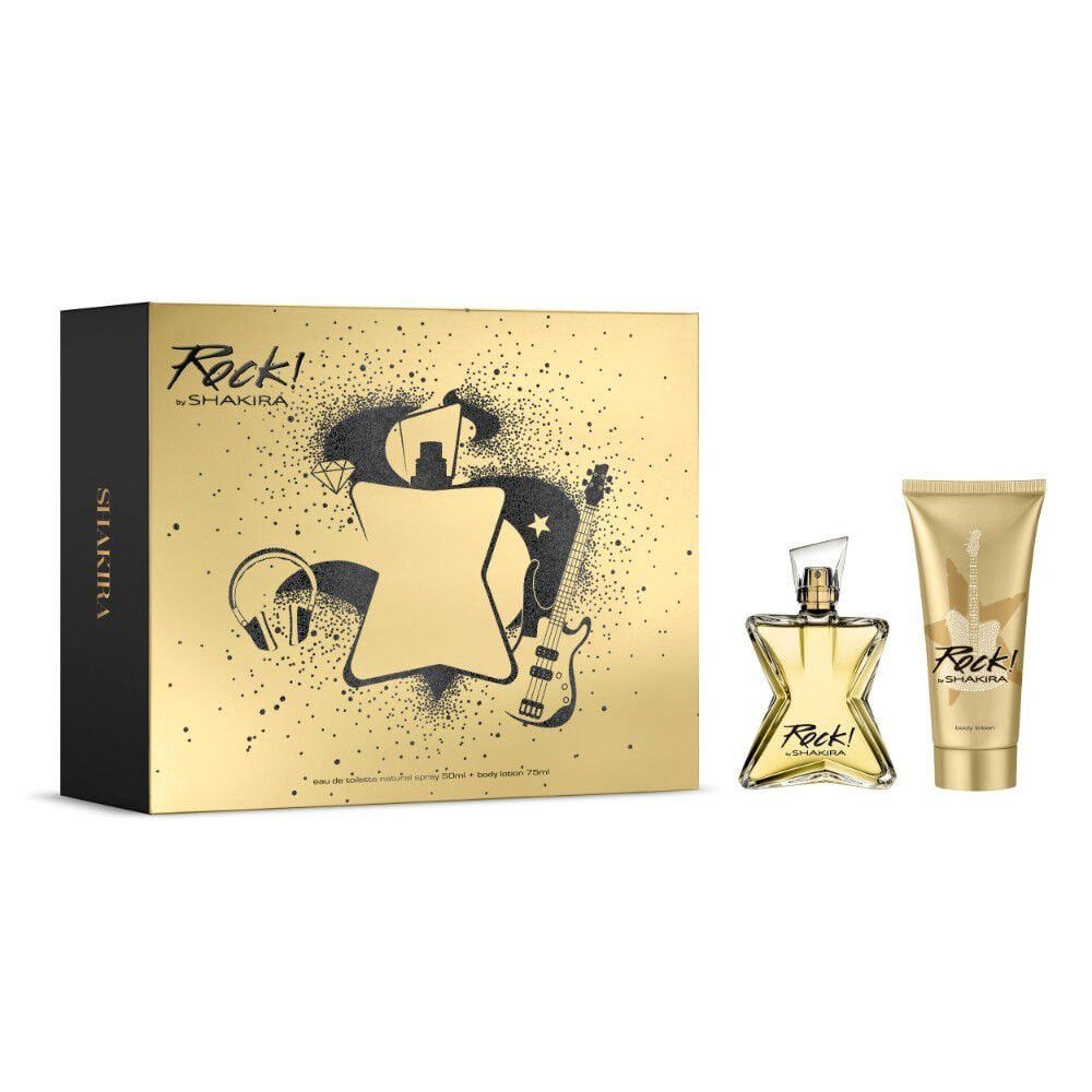 Set Rock EDT 50ml + Body Lotion 75ml