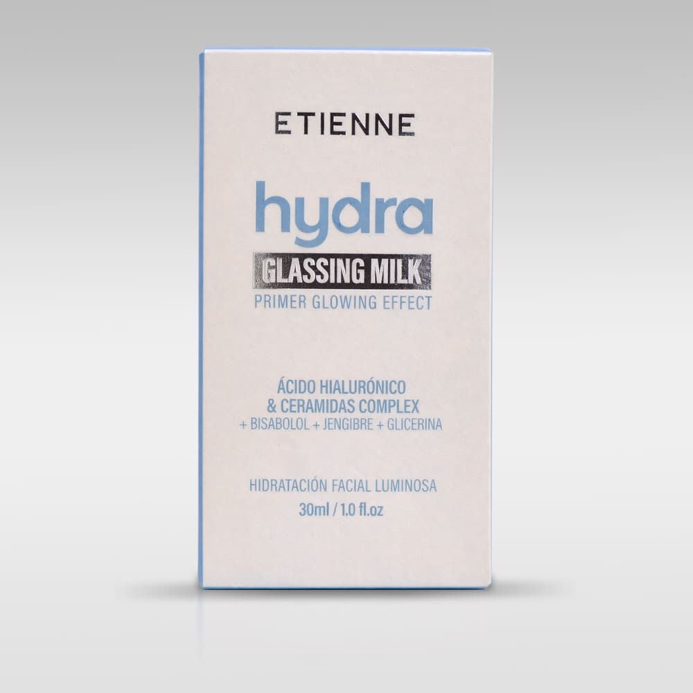 Hydra Glassing Milk Primer Glowin H.Fac.Lumin.C/Ac.Hial.+Ceram.Compl.30M