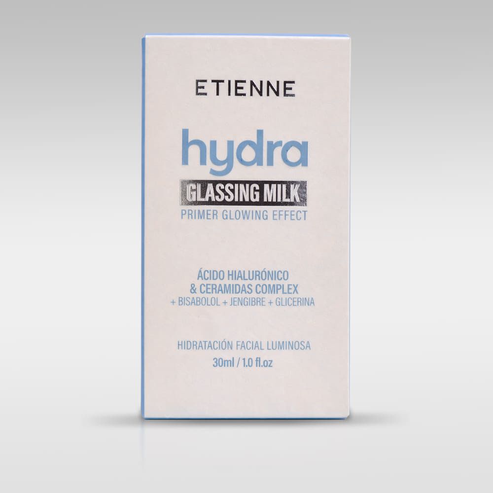 Hydra-Glassing-Milk-Primer-Glowin-H.Fac.Lumin.C/Ac.Hial.+Ceram.Compl.30M-imagen-1