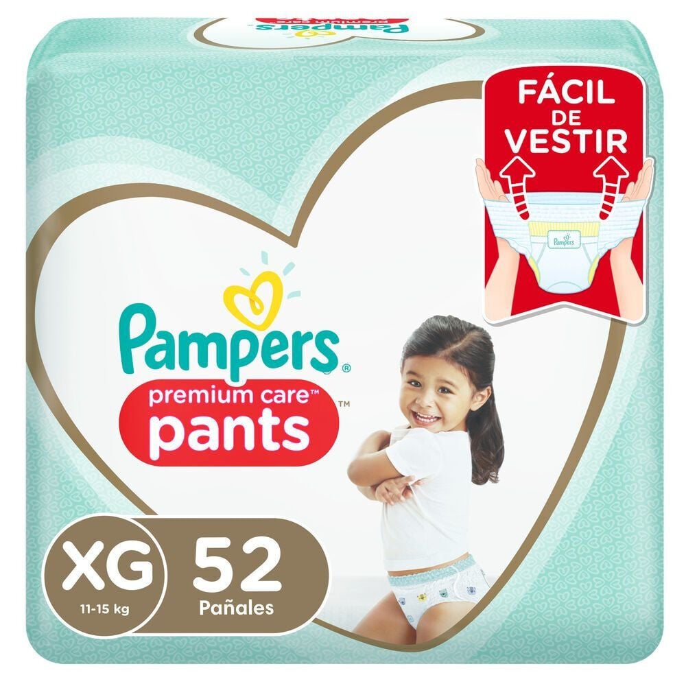 Pants-Premium-Care-Pañales-Desechables-XG-52-Unidades-imagen-1