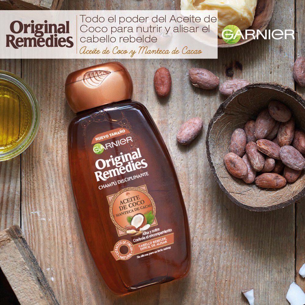 Original Remedies Mascarilla Nutritiva Alisado de Coco/Manteca 300