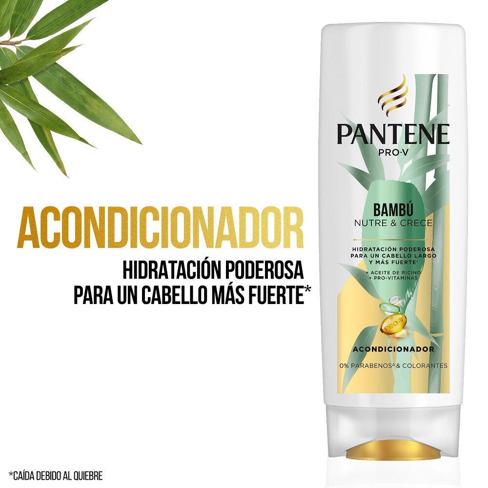 Acondicionador-Pantene-Bambú-Nutre-&-Crece-200-ml-imagen-2
