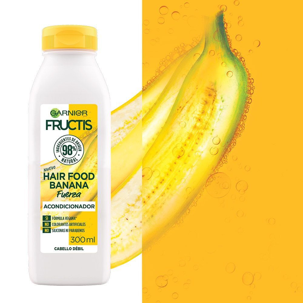 Garnier-Hair-Food-Acondicionador-Banana-Fuerza-Cabello-Débil-300-mL-imagen-4