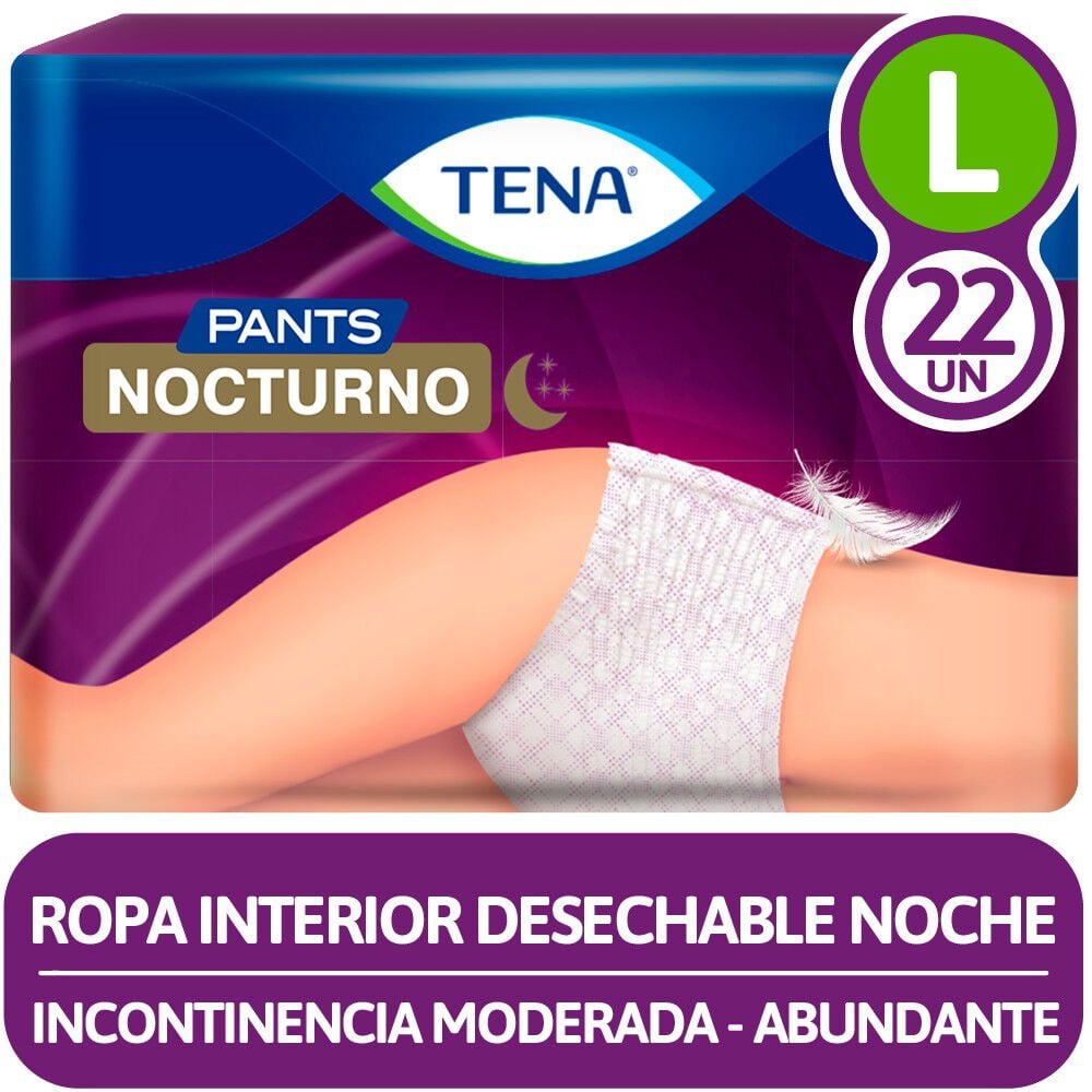 Ropa Interior Desechable Nocturno Talla L 22 Un