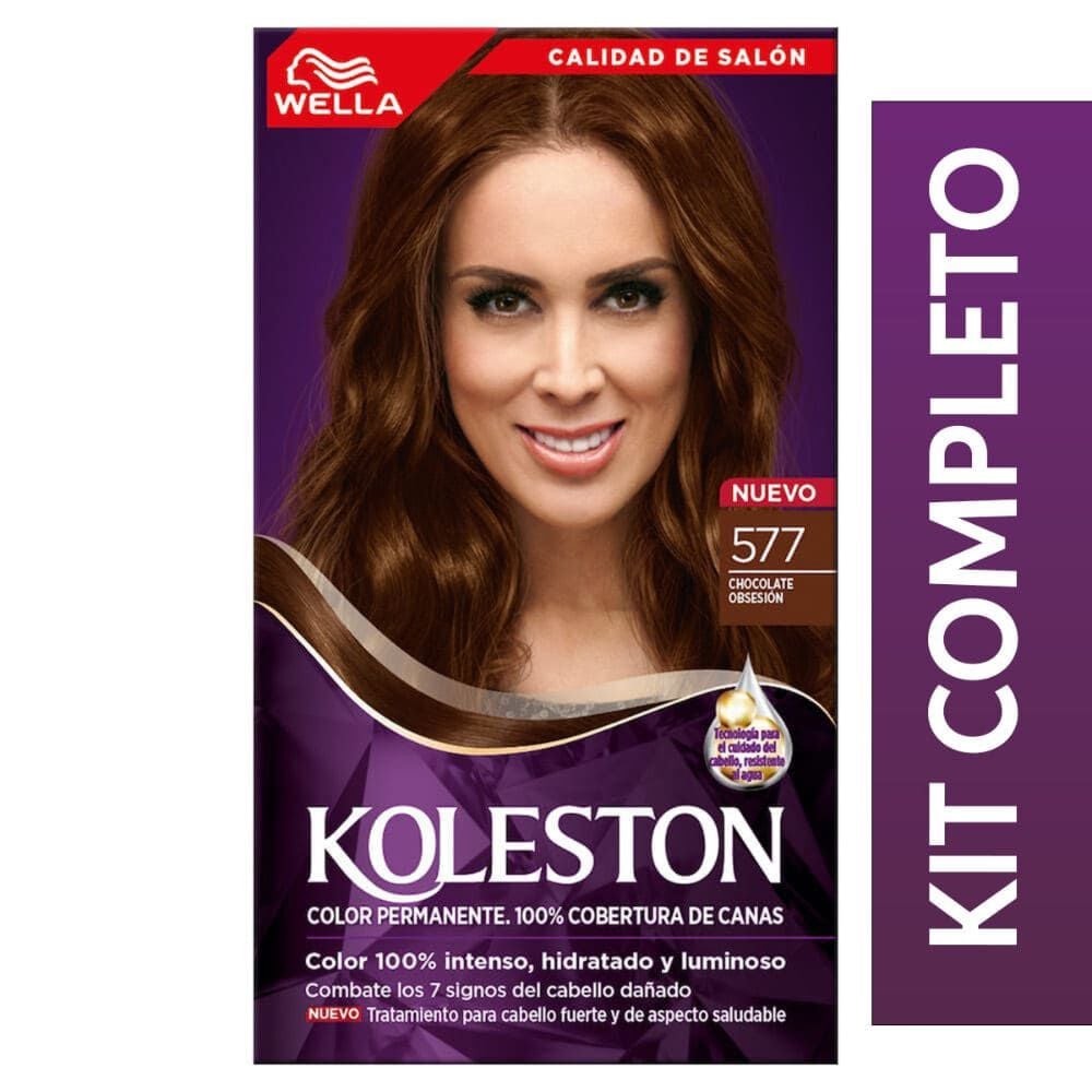 Tintura Permanente Kit 577 Chocolate Obsesi¾n