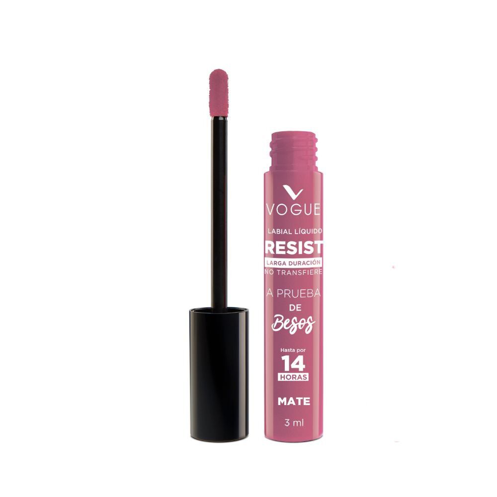 Labial Liquido Resist a Prueba de Besos 14Hrs Mate Linda 3 mL