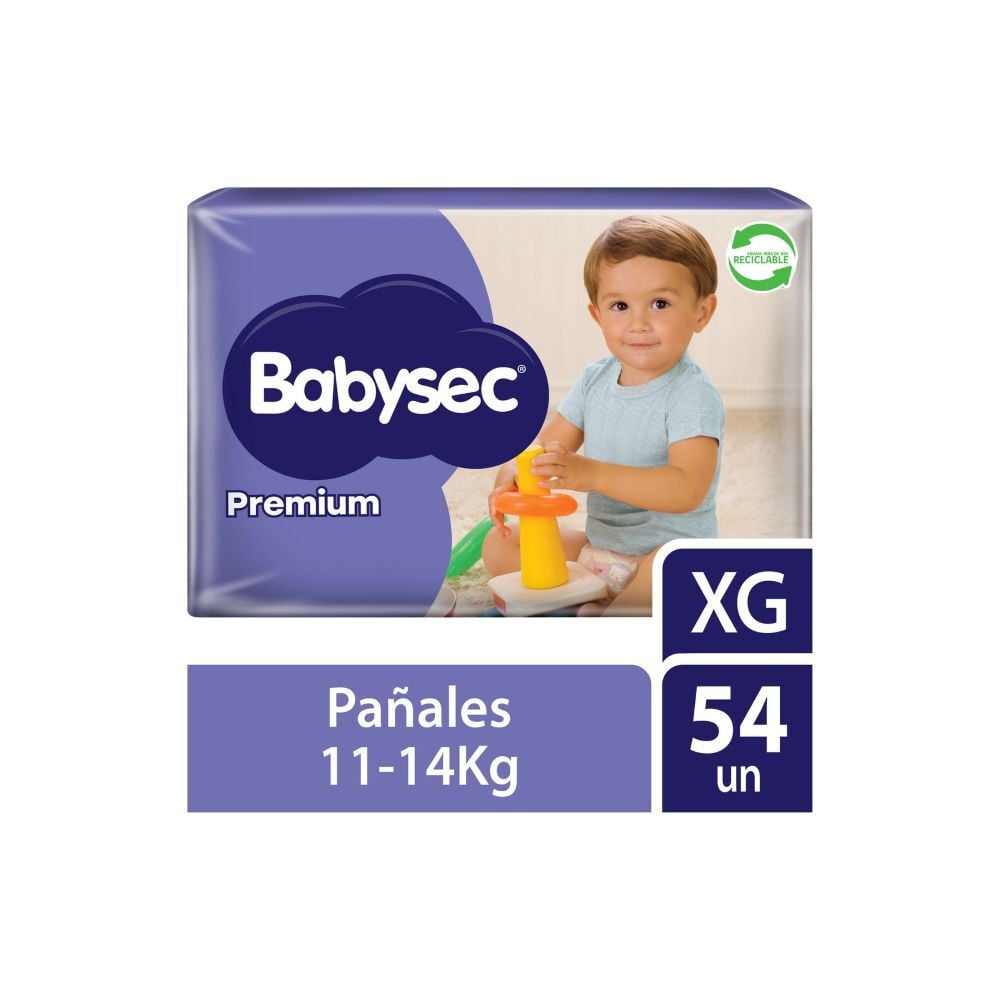 Pañal Premium XG x 54