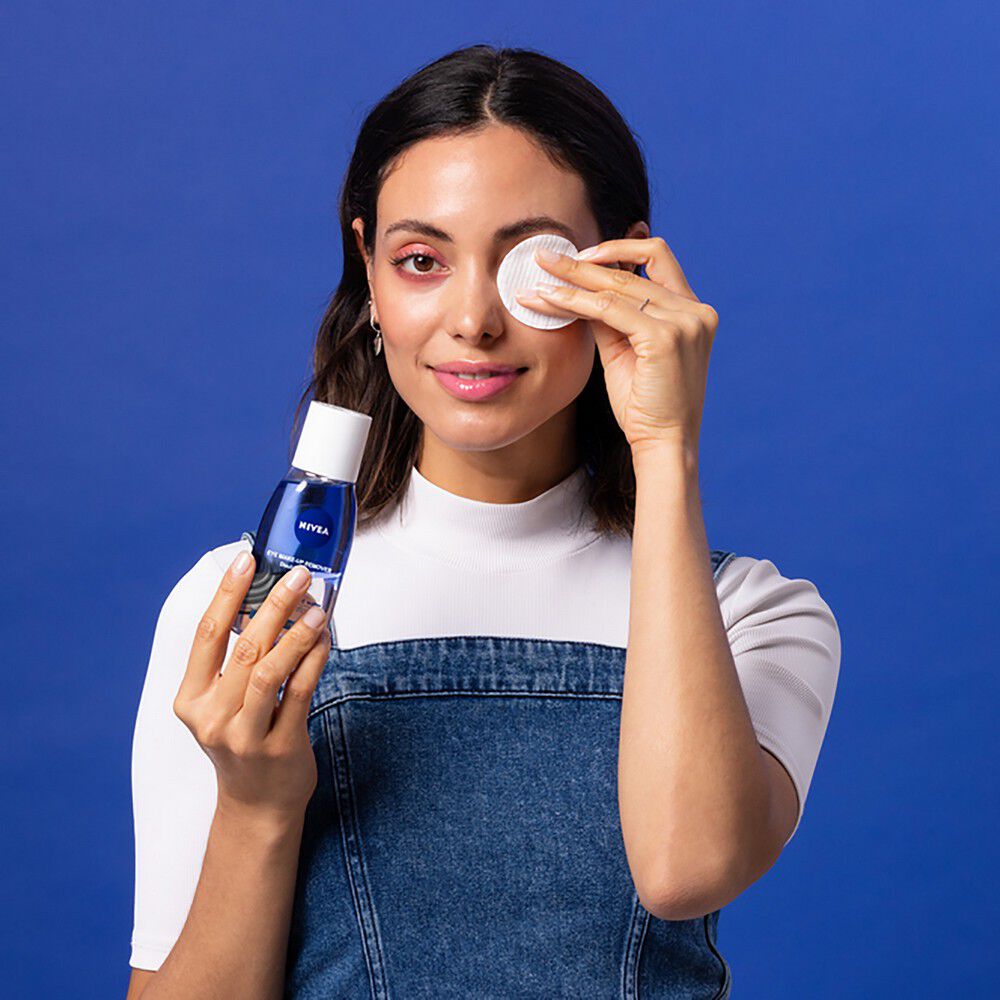 Desmaquillante NIVEA bifásico de ojos con flor de aciano 125 ml