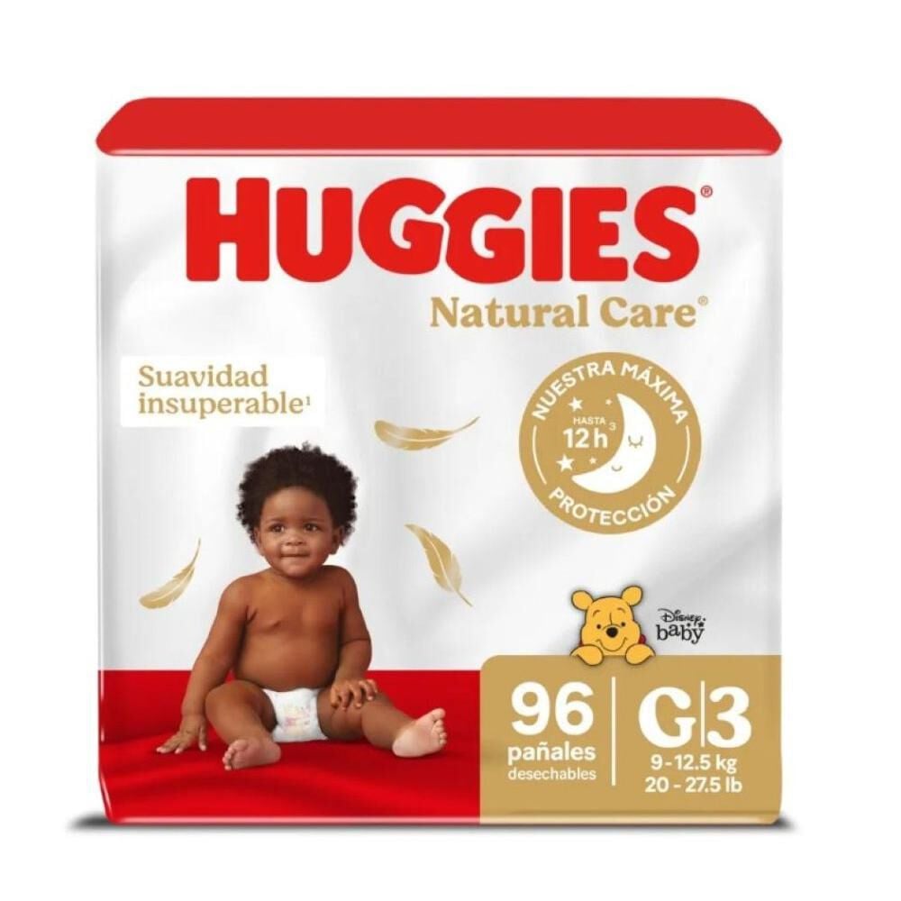 Pañales Natural Care G 96 Un