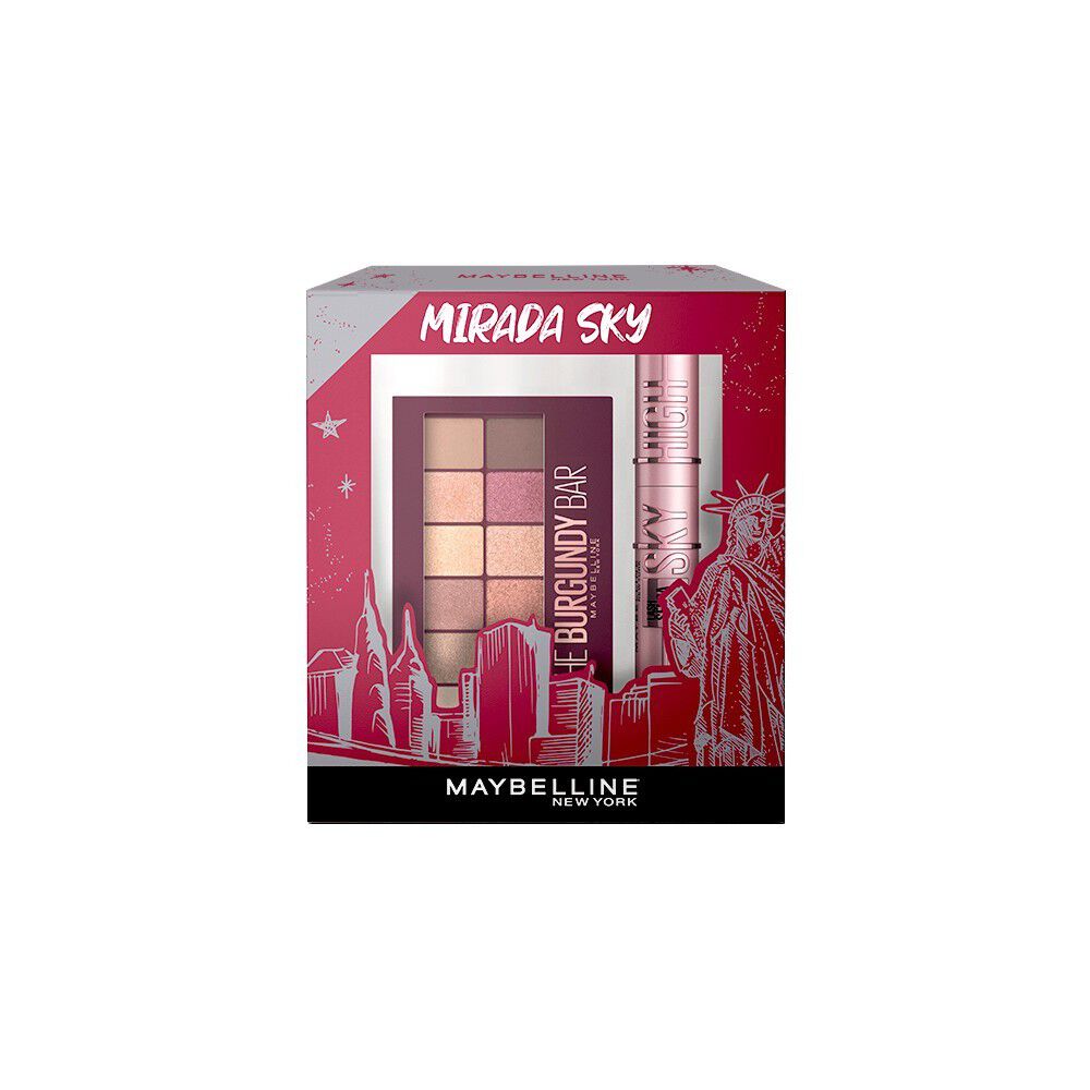 Sky high promo burgundy