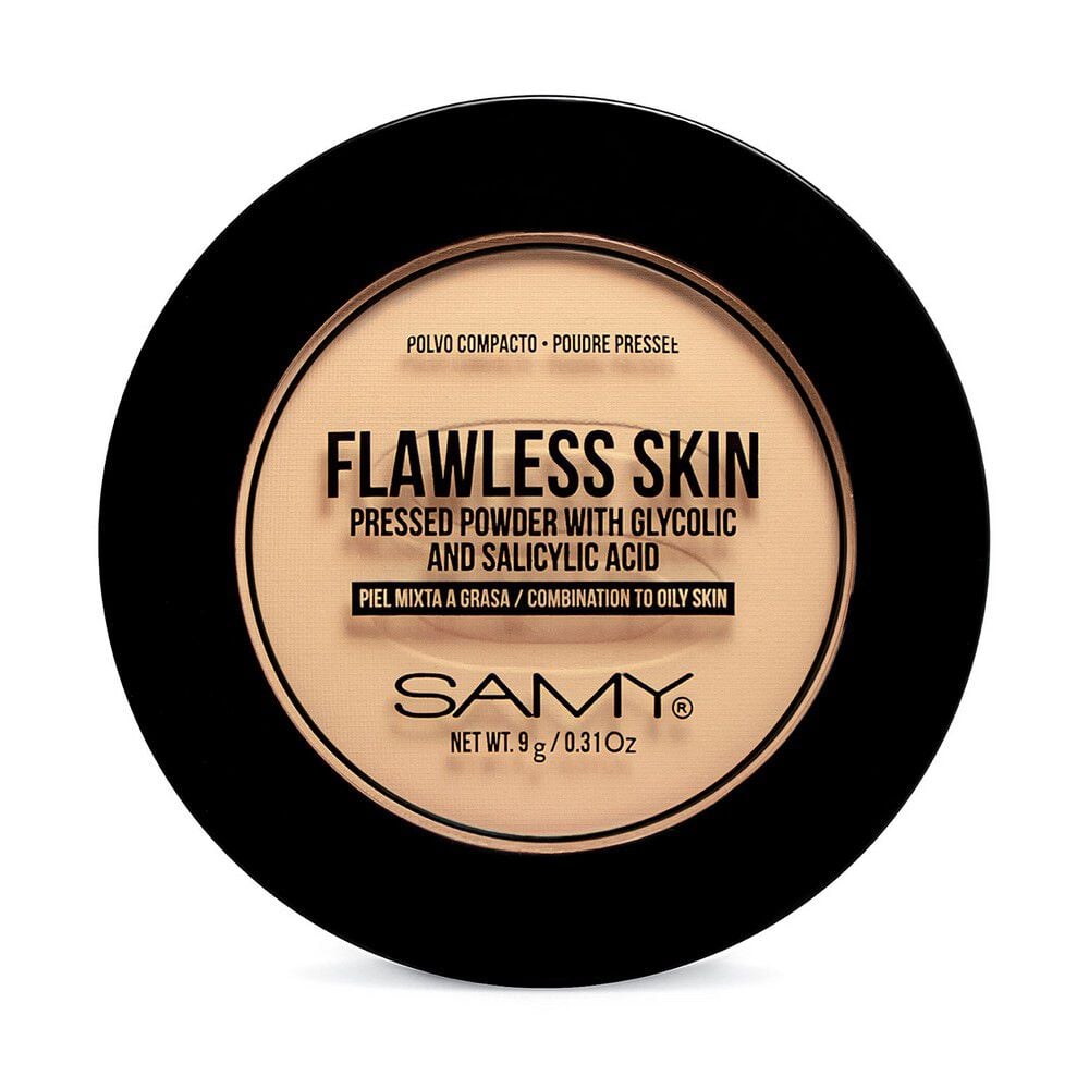 Polvo Compacto Piel Mixta a Grasa 02 Tono Beige